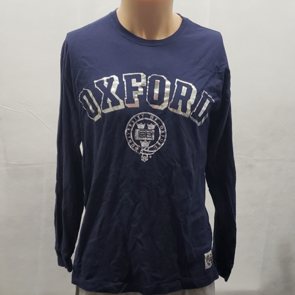 Oxford University Victoria Secrets pink shirt LS S